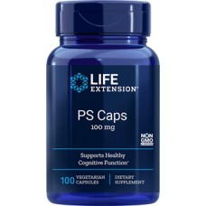 Life Extension PS Caps (Phosphatidylserine) 100mg, 100 vege capsules
